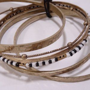 Nordstom  Treasure & bond  Treasure & Bond Set of Five Bangles Bracelet NWT 39